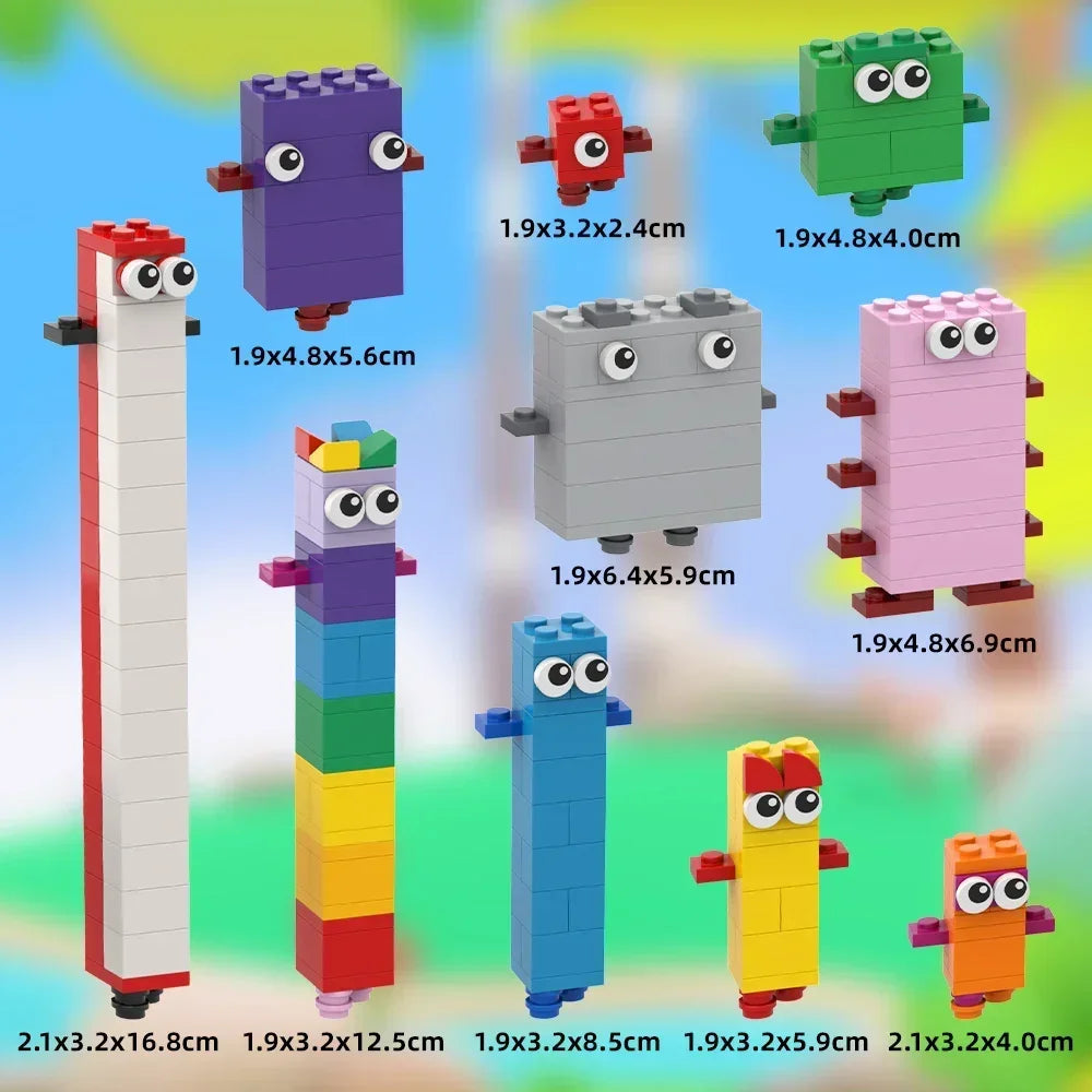 Bloques educativos y para entretención Numberblocks