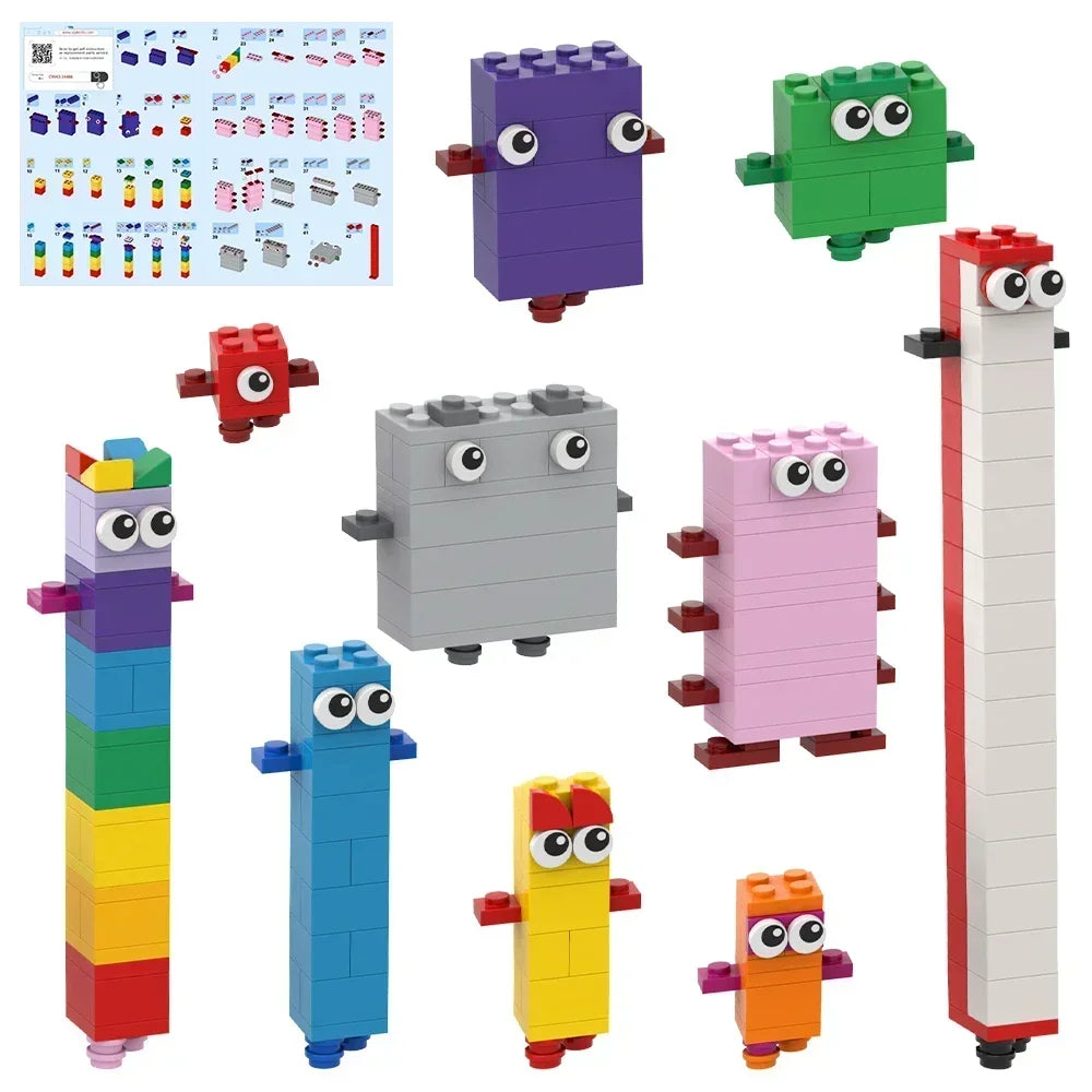 Bloques educativos y para entretención Numberblocks