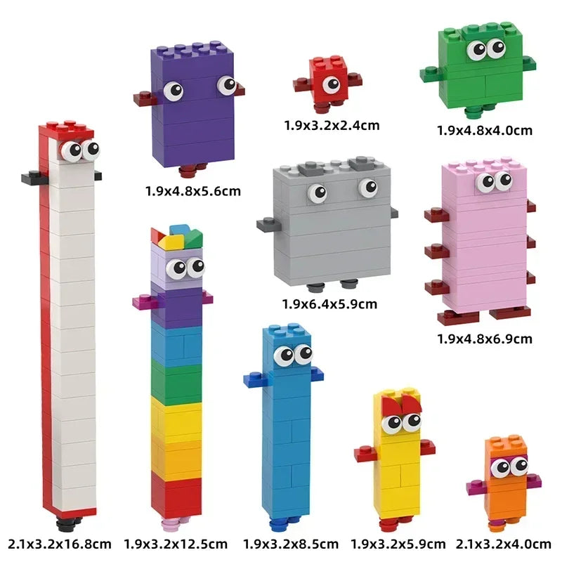 Bloques educativos y para entretención Numberblocks