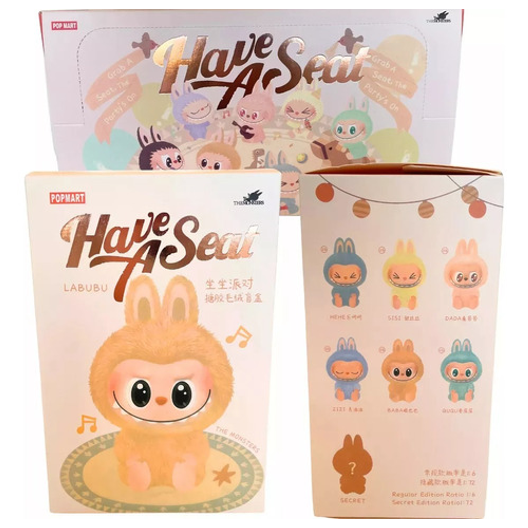 LABUBU "HAVE A SEAT" – FIGURAS SORPRESA POP MART