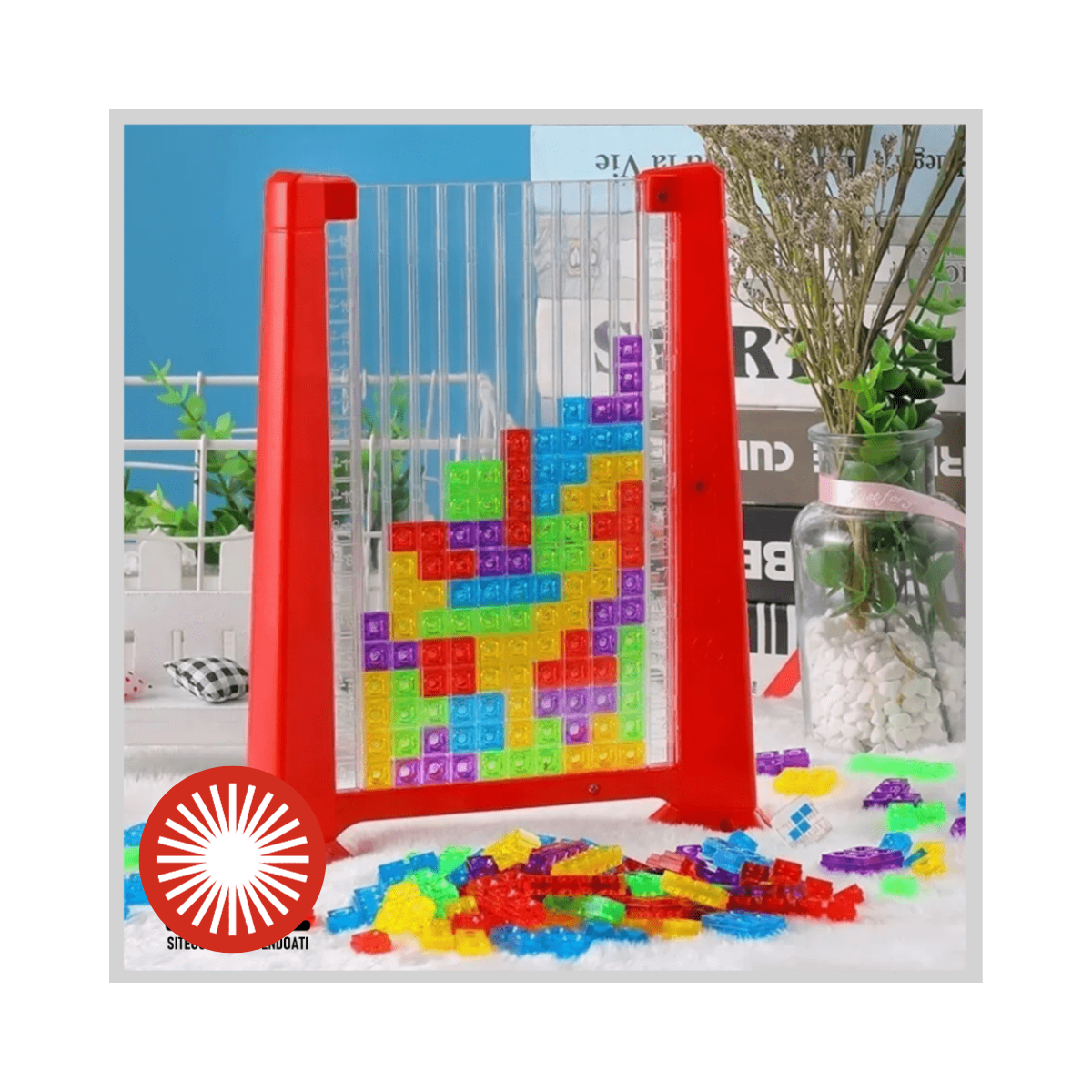 Juguete didáctico tipo Tetris